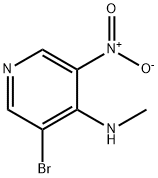 4-Pyridinamine, 3-bromo-N-methyl-5-nitro- 구조식 이미지
