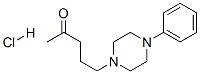 5-(4-phenyl-1-piperazinyl)pentan-2-one hydrochloride Structure