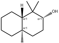 4,4,10-trimethyl-trans-decal-3-ol Structure