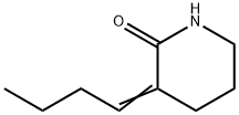 2-Piperidinone, 3-butylidene- (9CI) 구조식 이미지