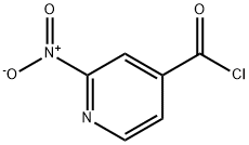 4-피리딘카르보닐클로라이드,2-니트로-(9CI) 구조식 이미지