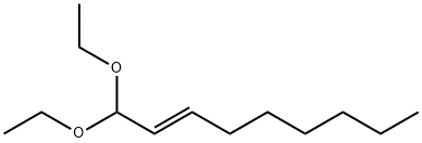(E)-2-Nonenal diethyl acetal Structure