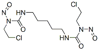 1,1'-Pentamethylenebis[3-(2-chloroethyl)-3-nitrosourea] 구조식 이미지