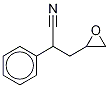 α-Phenyloxiranepropanenitrile Structure
