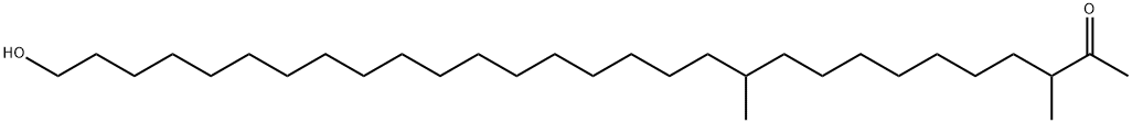 3,11-Dimethyl-29-hydroxynonacosan-2-one Structure