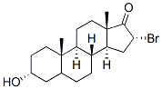 16A-BROMOANDROSTERONE 구조식 이미지