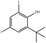 2-(tert-butyl)-4,6-diiodophenol Structure