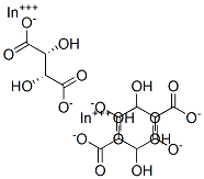[R-(R*,R*)]-tartaric acid, indium(3+) salt 구조식 이미지