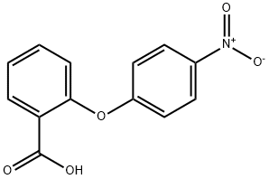 2-(4-NITROPHENOXY)BENZENECARBOXYLIC ACID 구조식 이미지