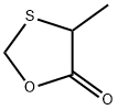4-Methyl-1,3-oxathiolan-5-one Structure