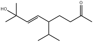 (E)-8-Hydroxy-5-isopropyl-8-methyl-6-nonen-2-one Structure