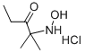 2-Hydroxyamino-2-methyl-3-pentanonehydrochloride 구조식 이미지