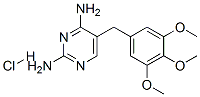 5-[(3,4,5-트리메톡시페닐)메틸]피리미딘-2,4-디아민염산염 구조식 이미지