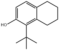 1-(1,1-dimethylethyl)-5,6,7,8-tetrahydro-2-naphthol 구조식 이미지