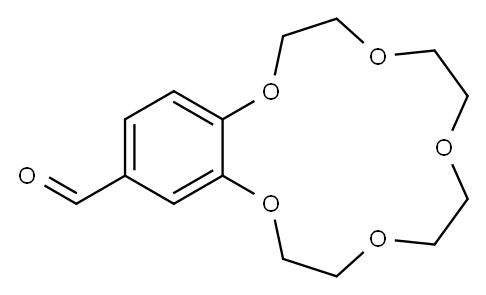 4'-FORMYLBENZO-15-CROWN 5-ETHER Structure