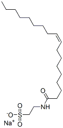 나트륨(Z)-2-[(1-옥소-9-옥타데세닐)아미노]에탄술포네이트 구조식 이미지