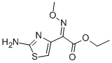 ETHYL 2-(2-AMINOTHIAZOLE-4-YL)-2-METHOXYIMINOACETATE 구조식 이미지