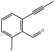 Benzaldehyde, 2-fluoro-6-(1-propynyl)- (9CI) 구조식 이미지