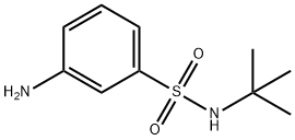 3-AMINO-N-(TERT-BUTYL)BENZENESULFONAMIDE Structure