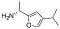 2-Furanmethanamine,alpha-methyl-4-(1-methylethyl)-,(alphaR)-(9CI) 구조식 이미지