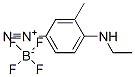 4-(에틸아미노)-3-메틸벤젠디아조늄테트라플루오로보레이트 구조식 이미지