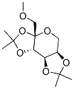 2,3-4,5-디-O-이소프로필리덴-1-O-메틸-베타-프럭토피라노스 구조식 이미지