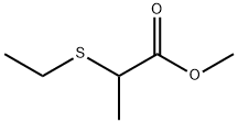 2-(Ethylthio)propionic acid methyl ester 구조식 이미지