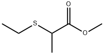 2-(Ethylthio)propionic acid methyl ester Structure