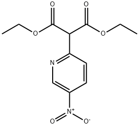 DIETHYL (5-NITROPYRIDIN-2-YL)MALONATE 구조식 이미지