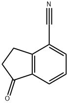 2,3-dihydro-1-oxo-1H-indene-4-carbonitrile Structure