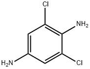 2,6-디클로로-p-페닐렌디아민 구조식 이미지
