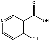 4-Hydroxynicotinic acid 구조식 이미지