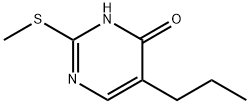 4(1H)-피리미디논,2-(메틸티오)-5-프로필- 구조식 이미지