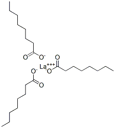 lanthanum(3+) octanoate 구조식 이미지