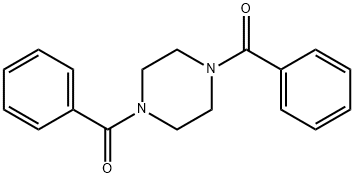1,4-Dibenzoylpiperazine 구조식 이미지