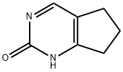 2H-Cyclopentapyrimidin-2-one, 1,5,6,7-tetrahydro- (9CI) 구조식 이미지