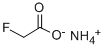 AMMONIUM FLUOROACETATE Structure