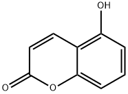 5-Hydroxycoumarin  구조식 이미지