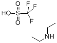 다이에틸아민 (1:1)과 결합한 트라이플루오로메테인설폰산,  화합물 구조식 이미지