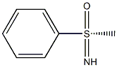 (R)-(-)-S-METHYL-S-PHENYLSULFOXIMINE 구조식 이미지