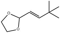 1,3-Dioxolane,  2-[(1E)-3,3-dimethyl-1-butenyl]-  (9CI) Structure