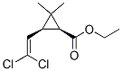 ethyl cis-2-(2,2-dichlorovinyl)-3,3-dimethylcyclopropanecarboxylate 구조식 이미지