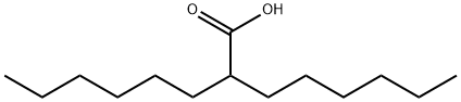 2-HEXYLOCTANOIC ACID Structure