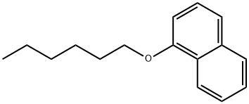 1-(hexyloxy)naphthalene 구조식 이미지