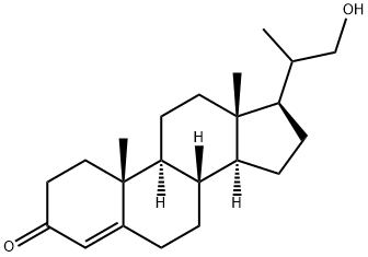 21-hydroxy-20-methylpregn-4-en-3-one 구조식 이미지