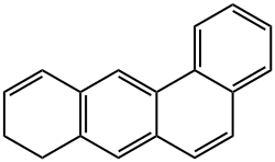 Benz(a)anthracene, 8,9-dihydro- Structure