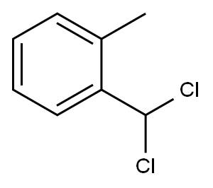 1-(dichloromethyl)-2-methylbenzene 구조식 이미지