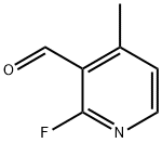 2-FLUORO-3-FORMYL-4-PICOLINE 구조식 이미지