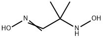 2-(HYDROXYAMINO)-2-METHYLPROPANAL OXIME 구조식 이미지