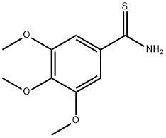 3,4,5-Trimethoxybenzothioamide 구조식 이미지